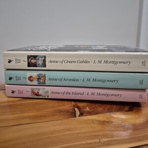 Anne of Green Gables Books 1,2,3  Bantam Reissue 1992